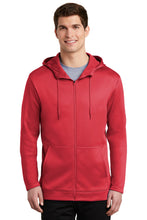 Nike Therma-FIT Full-Zip Fleece Hoodie / Gym Red / Cape Henry Collegiate Indoor Track & Field