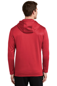 Nike Therma-FIT Full-Zip Fleece Hoodie / Gym Red / Cape Henry Collegiate Indoor Track & Field