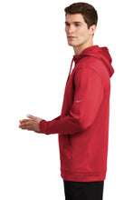 Nike Therma-FIT Full-Zip Fleece Hoodie / Gym Red / Cape Henry Collegiate Indoor Track & Field