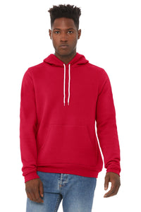 Unisex Sponge Fleece Pullover Hoodie / Red / Cape Henry Collegiate Indoor Track & Field