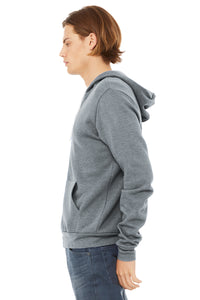 Unisex Sponge Fleece Full-Zip Hoodie / Heather Grey / Princess Anne High School Field Hockey