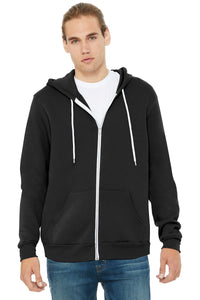 Unisex Sponge Fleece Hoodie / Heather Black  / Bayside Sixth Grade Campus Staff Store