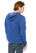 Sponge Fleece Full-Zip Hoodie / Royal Heather / Landstown High School