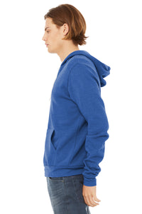 Unisex Sponge Fleece Full-Zip Hoodie / Royal / Grassfield Elementary School Staff