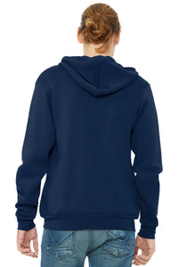 Unisex Sponge Fleece Full-Zip Hoodie / Navy / New Castle Elementary School Staff