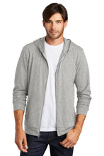 Medal Full-Zip Hoodie / Light Grey / New Castle Elementary School Staff