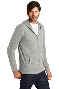 Medal Full-Zip Hoodie / Light Grey / Bayside Sixth Grade Campus Staff Store
