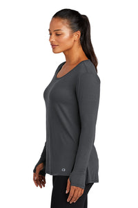 Ladies Luuma Long Sleeve Tunic / Diesel Grey / First Colonial High School Lacrosse