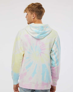 Unisex Midweight Tie-Dyed Hooded Sweatshirt / Tie Dye Sunset Swirl / Princess Anne High School Seniors