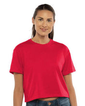 Trojans Women’s  Ideal Crop Tee / Red / Center Grove