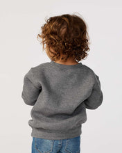 Toddler Fleece Crewneck Sweatshirt / Granite Heather / Sandpiper Montessori