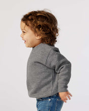 Toddler Fleece Crewneck Sweatshirt / Granite Heather / Sandpiper Montessori