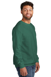 Ring Spun Crewneck Sweatshirt / Green / Cataumet Club Camp