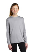 Long Sleeve Performance Tee (Youth & Adult) / Silver / Little Neck Run Club