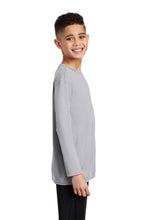 Long Sleeve Performance Tee (Youth & Adult) / Silver / Little Neck Run Club
