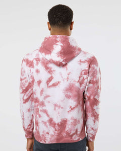 Blended Hooded Tie-Dyed Sweatshirt / Begonia Crystal / Cavalier Golf and Yacht Club Swim Team