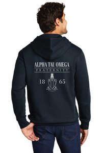 Fleece Hoodie / New Navy / Greek