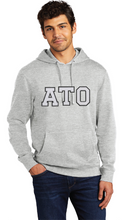 Sweetheart Fleece Hoodie / Light Heather Grey / Greek