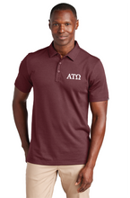 Travis Mathew Sunnyvale Polo / Heather Maroon / Greek