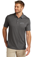 Travis Mathew Coto Performance Polo / Grey Heather / Greek