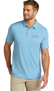 Travis Mathew Coto Performance Polo / Brilliant Blue / Greek