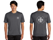 Heather Contender Tee / Graphite Heather / Annunciation Norfolk