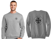 Core Fleece Crewneck Sweatshirt / Athletic Heather / Annunciation Norfolk