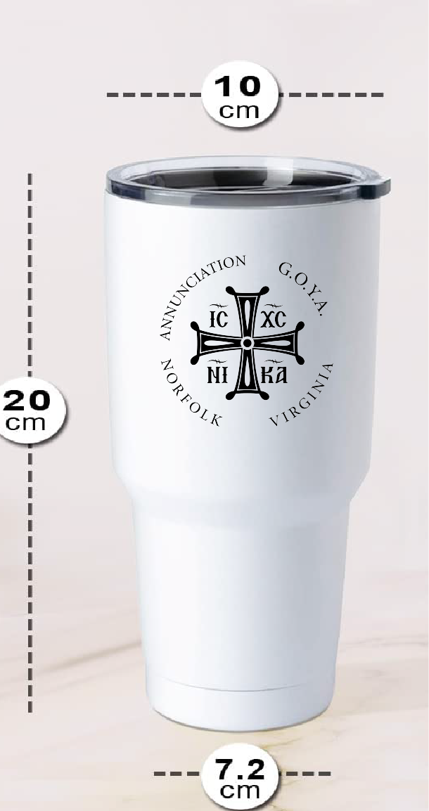 32 oz Stainless Steel Tumbler / Annunciation Norfolk