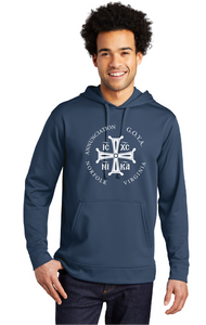 Performance Fleece Hooded Sweatshirt / Navy / Annunciation Norfolk