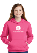 Fleece Pullover Hooded Sweatshirt (Youth & Adult) / Pink / Bay Youth Orchestras of Virginia