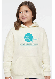 Elevated Basic Hoodie (Youth & Adult) / Ivory / Bay Youth Orchestras of Virginia