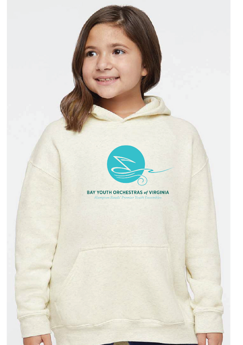 Elevated Basic Hoodie (Youth & Adult) / Ivory / Bay Youth Orchestras of Virginia