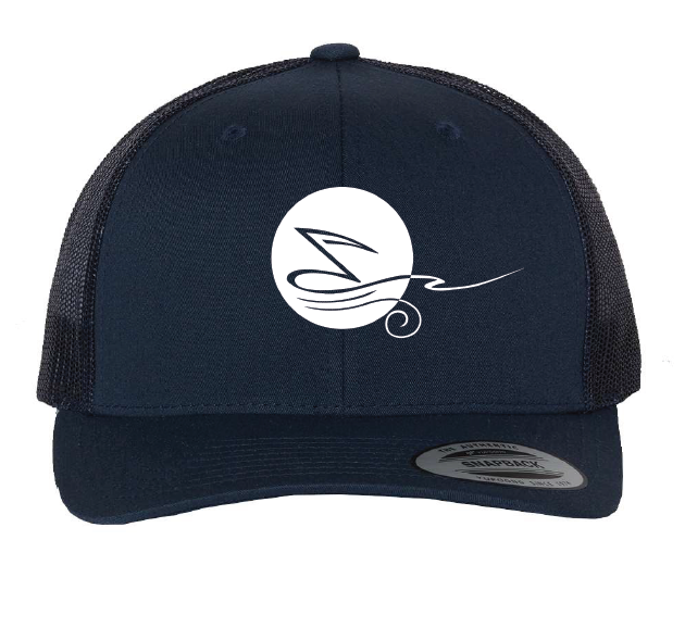 RacerMesh Cap (Adult & Youth) / Navy / Bay Youth Orchestras of Virginia