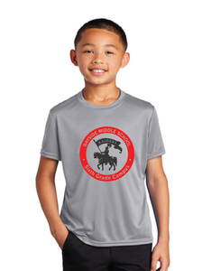 Performance Tee (Youth & Adult) / Silver / Bayside Sixth Grade Campus