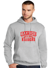 Fleece Pullover Hooded Sweatshirt (Youth & Adult) / Ash / Bayside Sixth Grade Campus