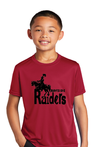 Performance Tee (Youth & Adult) / Red / Bayside Sixth Grade Campus