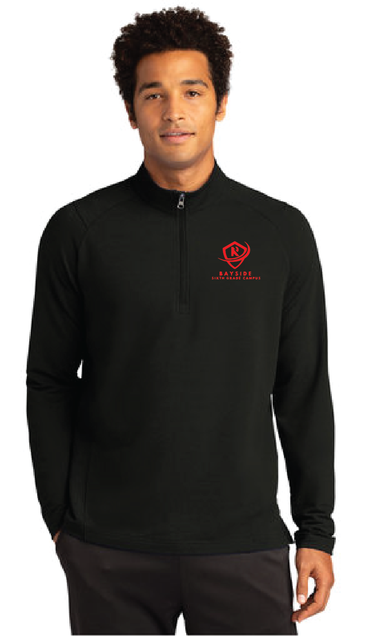 Flex Fleece 1/4-Zip / Black / Bayside Sixth Grade Campus Staff Store