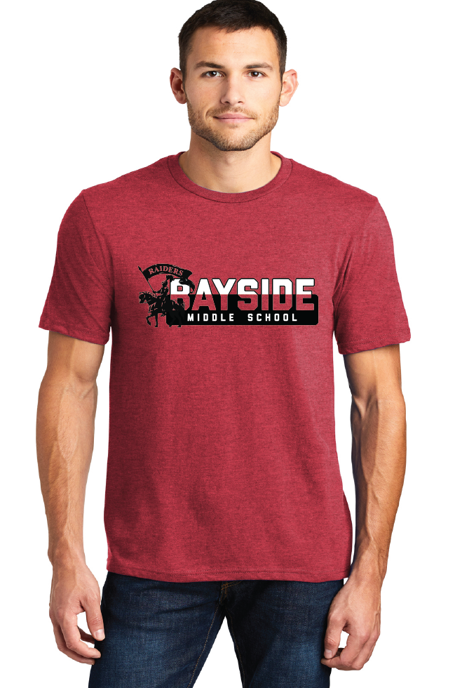 Perfect Tri Tee / Heathered Red / Bayside Middle School