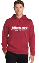 Fleece Hooded Pullover / Red / Bayside High School Field Hockey