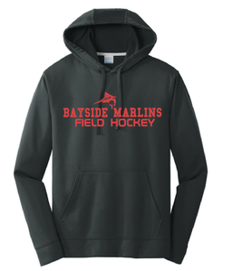 Performance Fleece Hooded Sweatshirt / Black / Bayside High School Field Hockey
