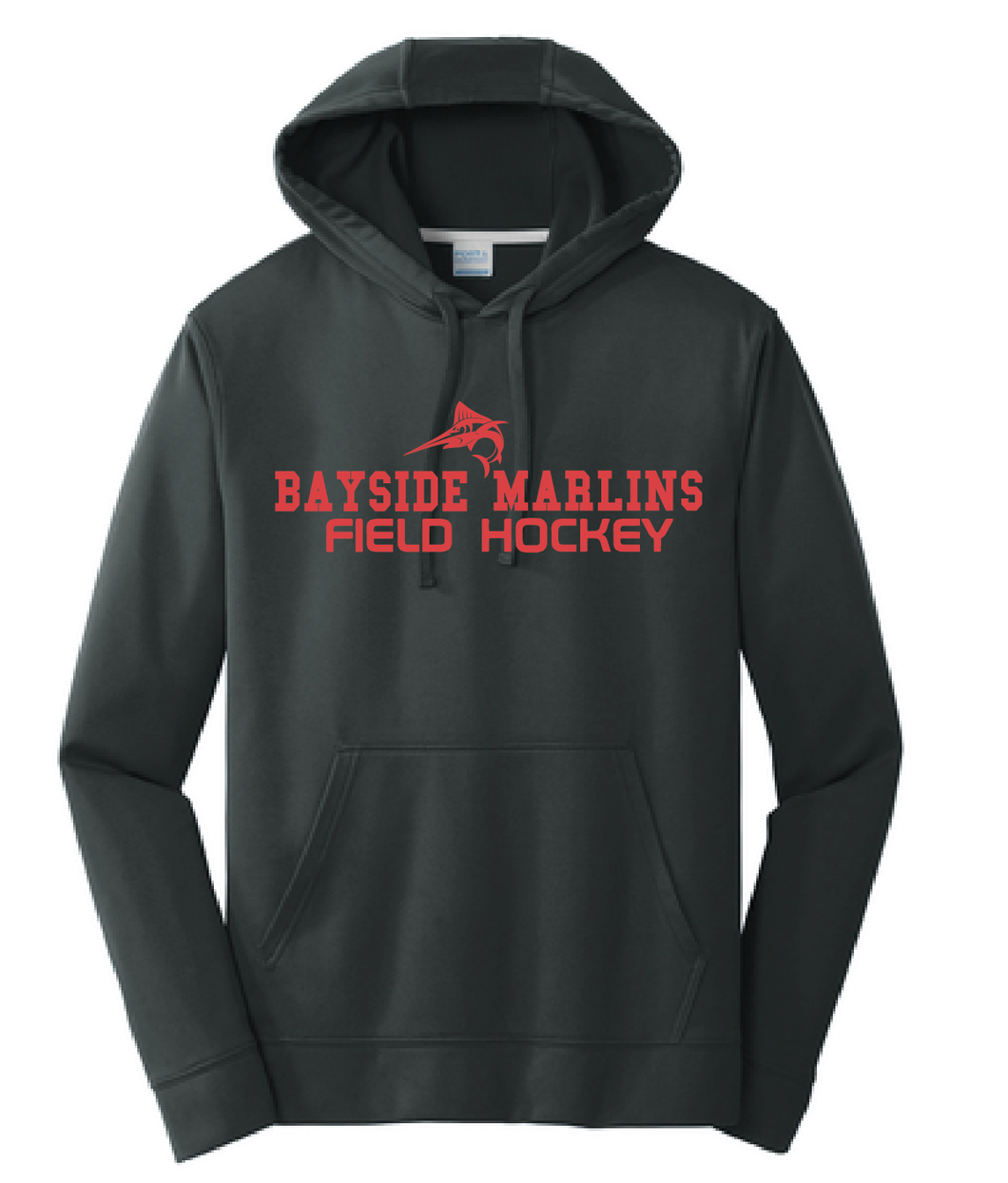 Performance Fleece Hooded Sweatshirt / Black / Bayside High School Field Hockey