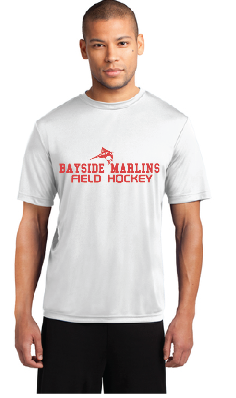 Performance Tee / White / Bayside High School Field Hockey