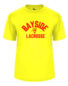 Ultimate Soft Lock Tee / Safety Yellow / Bayside High School Lacrosse