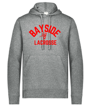 All-Day Core Basics Fleece Hoodie / Platinum Heather / Bayside High School Lacrosse