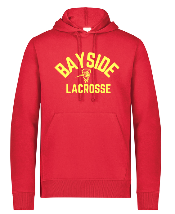 All-Day Core Basics Fleece Hoodie / Red / Bayside High School Lacrosse