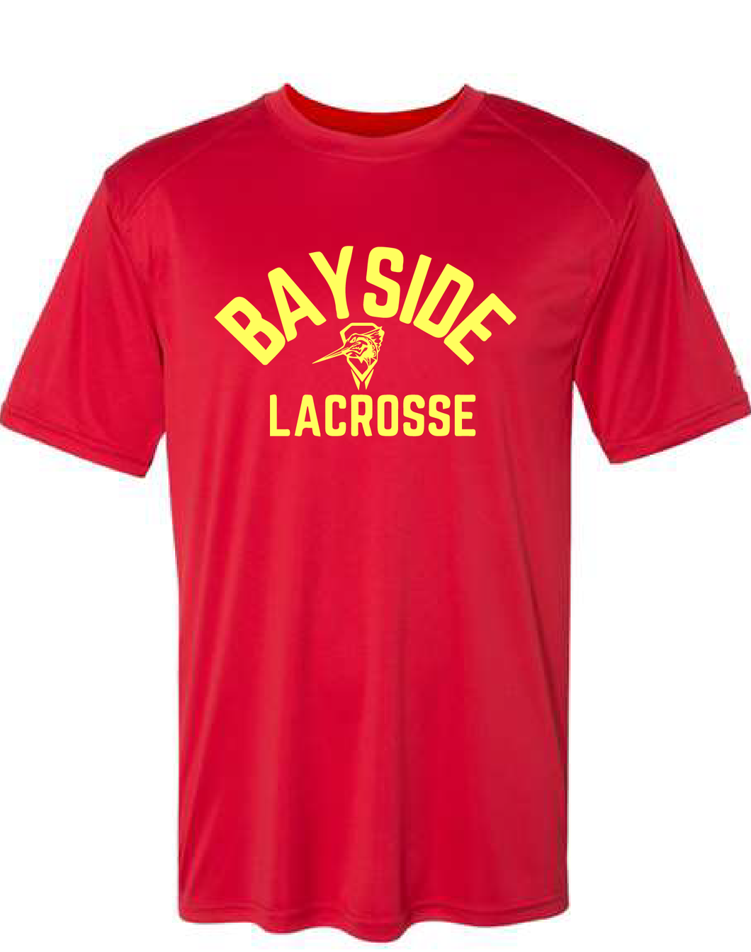 Ultimate Soft Lock Tee / Red / Bayside High School Lacrosse