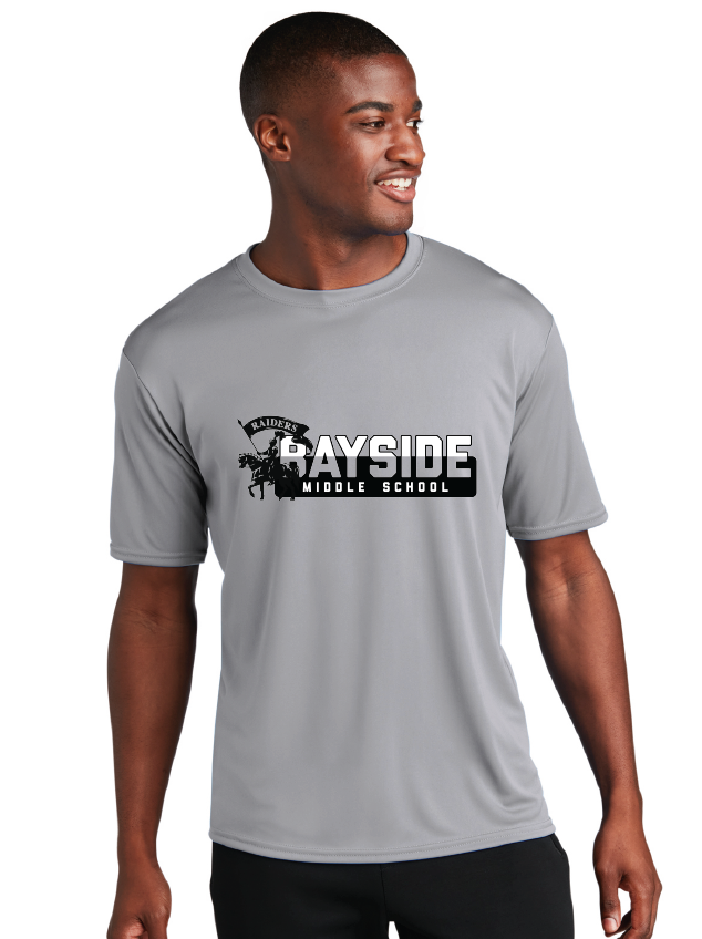 Performance Tee (Youth & Adult) / Silver / Bayside Middle School