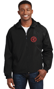 Hooded Raglan Jacket / Black / Bayside Middle School