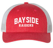 Low Pro Trucker Cap / Heather Red/ Silver / Bayside Middle School