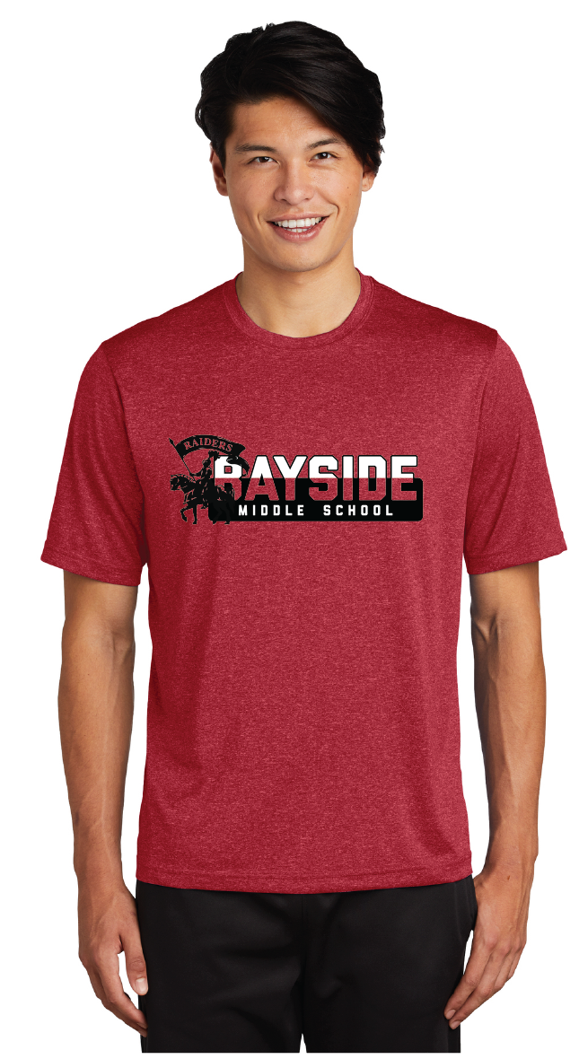 Heather Contender Tee / Heather Red / Bayside Middle School Staff